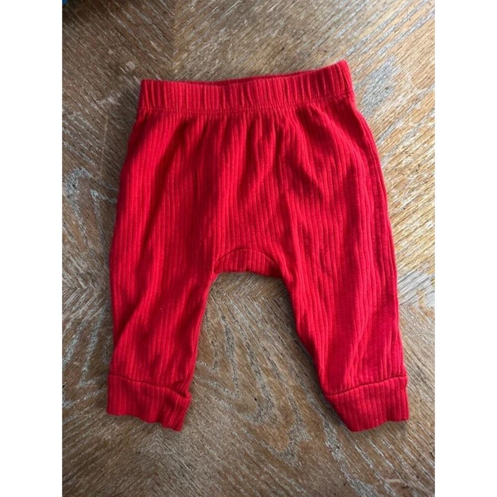 Cat and Jack red 3 month pants